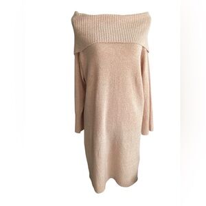 Women’s Macy’s 52seven oatmeal sweater dress xl